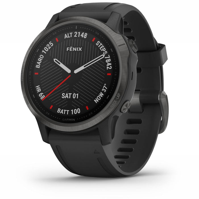 Garmin 010-02159-24 fenix 6S Sapphire Multisport GPS Smartwatch +Screen Protector