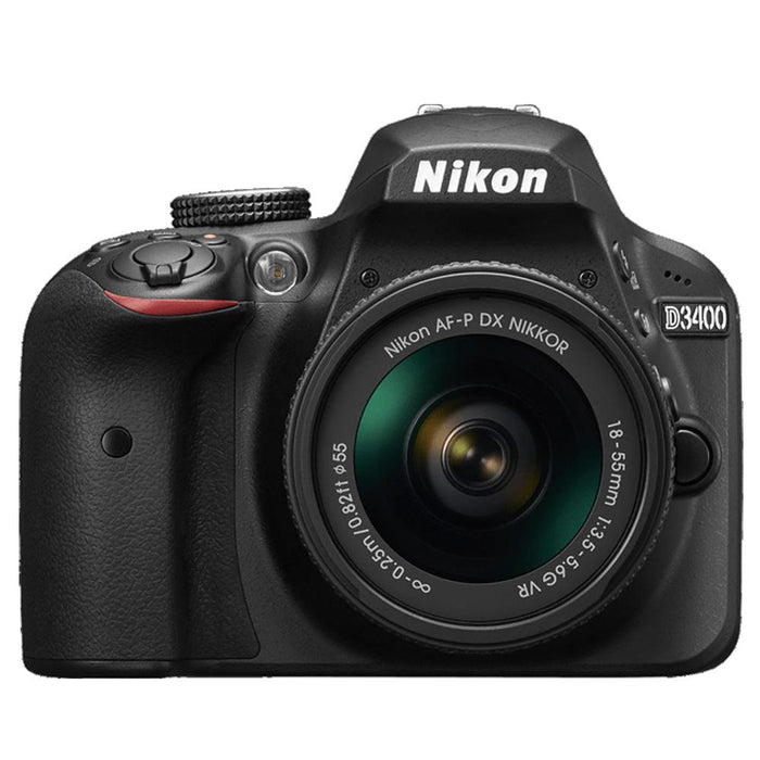 Nikon D3400 24.2 MP DSLR Camera Body Only (Red) Refurbished