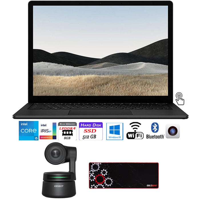 Microsoft Surface Laptop 4 13.5" Intel i5-1135G7 8GB, 512GB w/ AI Webcam Bundle