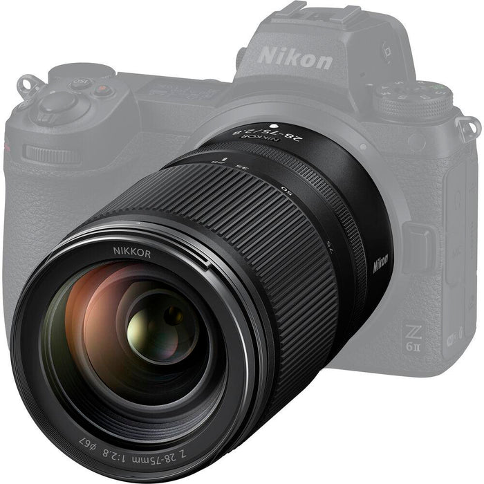 Nikon NIKKOR Z 28-75mm F2.8 Lens Standard Zoom For Z-Mount FX Mirrorless Cameras 20107