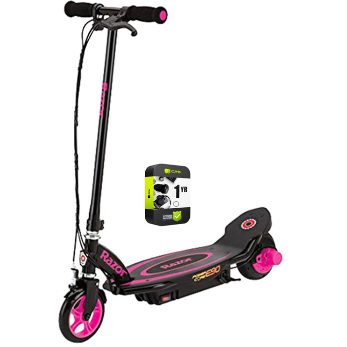 Razor E90 Power Core Electric Scooter Pink with 1 Year Extended Warranty