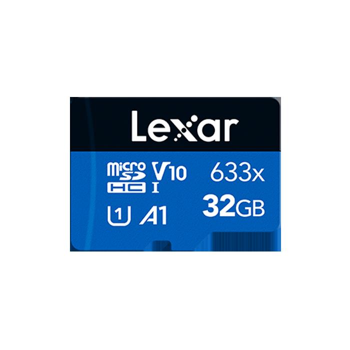 Lexar High-Performance 633x 32GB microSDHC/microSDXC UHS-I Card