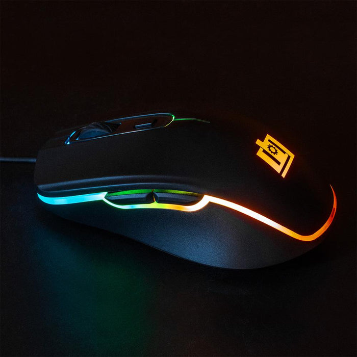 Deco Gear Wired Gaming Mouse - 800-5000 DPI Adjustable - 11 RGB Modes - DGGMOUS - Open Box