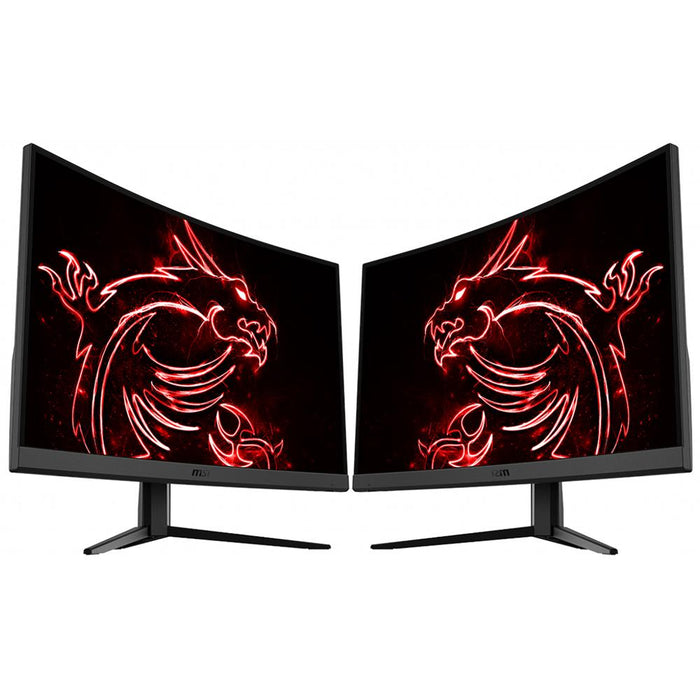 MSI Optix G27CQ4 FHD 2K Resolution Free Sync 27" Curved Gaming Monitor 2 Pack