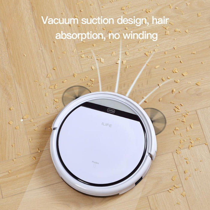iLife V3s Pro Programmable Robot Vacuum Cleaner - Renewed with Extended Warranty