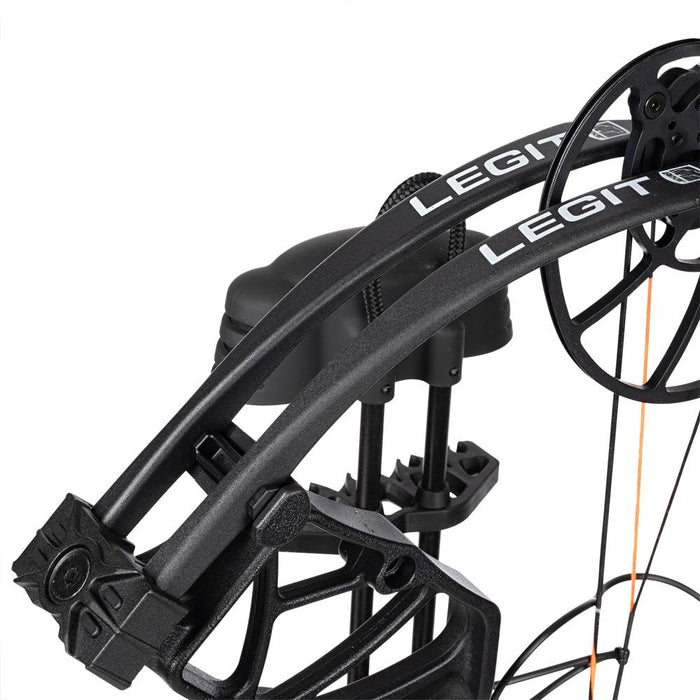 Bear Archery Legit RTH Adult Compound Bow, Left-Handed- Shadow + Protection Pack