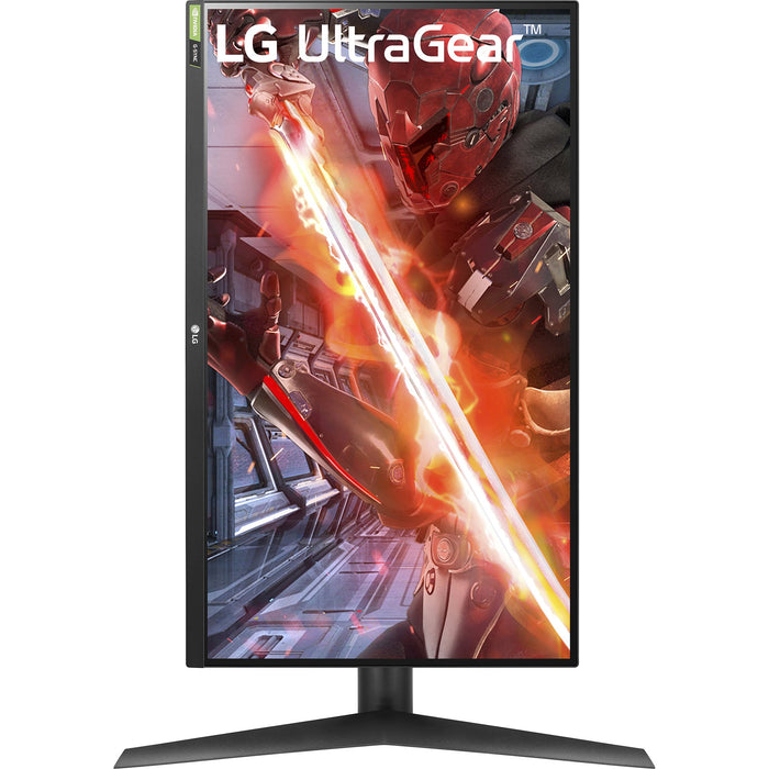 LG 27" UltraGear FHD IPS HDR 10 Gaming Dual Monitor + AI-Powered PTZ Webcam Bundle