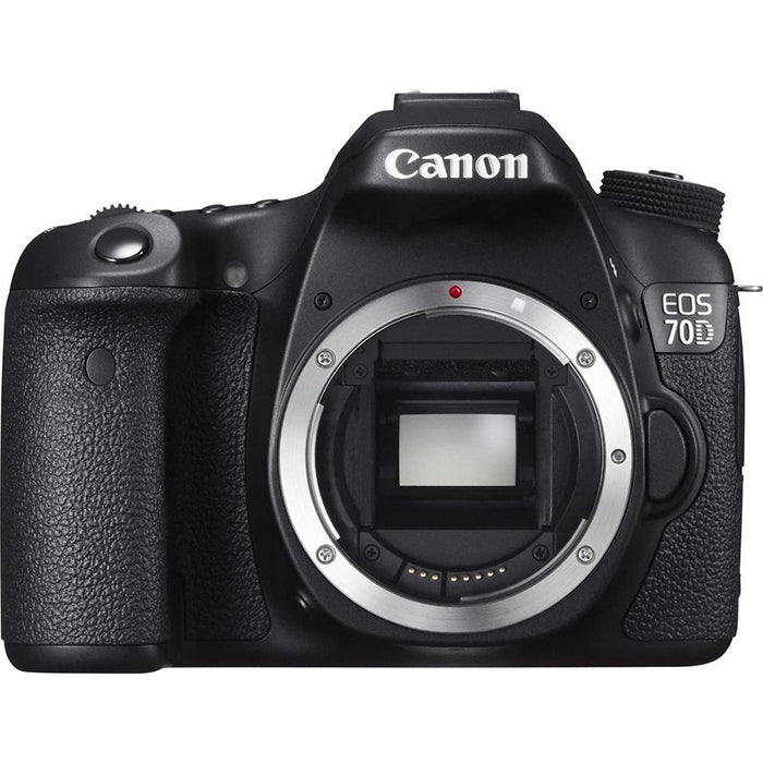 Canon EOS 70D 20.2 MP CMOS (APS-C) Digital SLR Camera with 3" LCD (Body Only) Open box