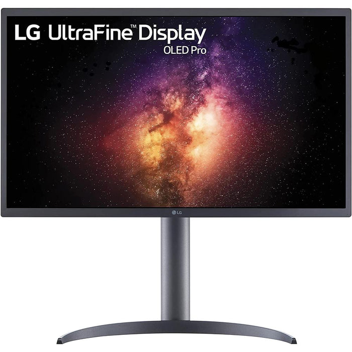 LG 27" UltraFine 4K OLED Monitor with Pixel Dimming + Extended Warranty Bundle
