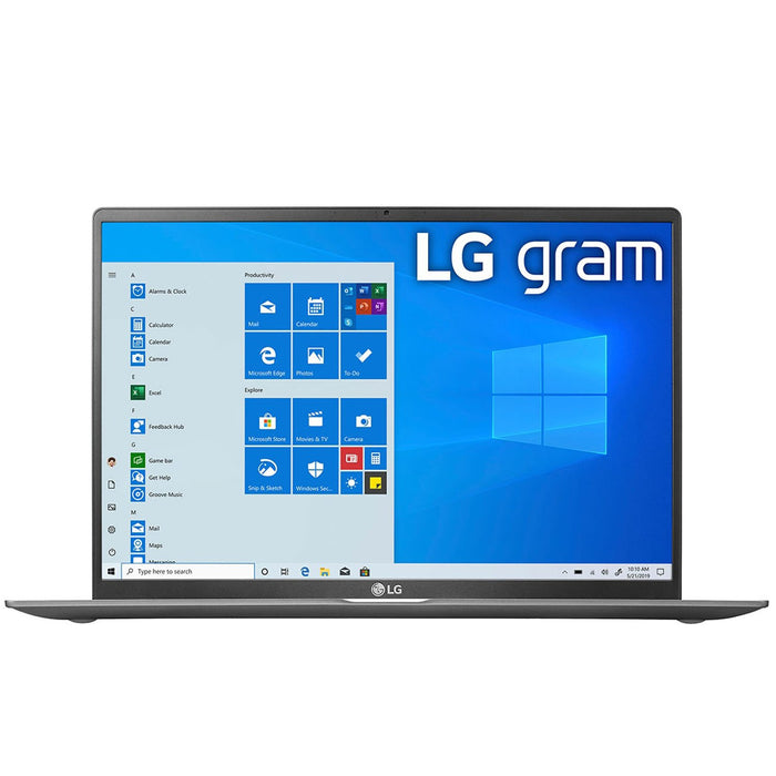 LG gram 17" Ultra-Lightweight Laptop 11th Gen Intel Core i7 + Backpack Bundle