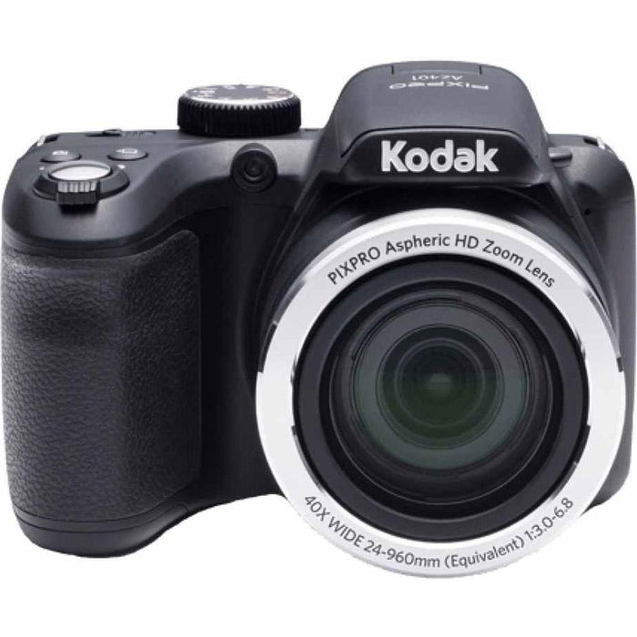 Kodak PIXPRO AZ401 16MP Digital Camera 3" LCD (Black) + Lexar 32GB Memory Card