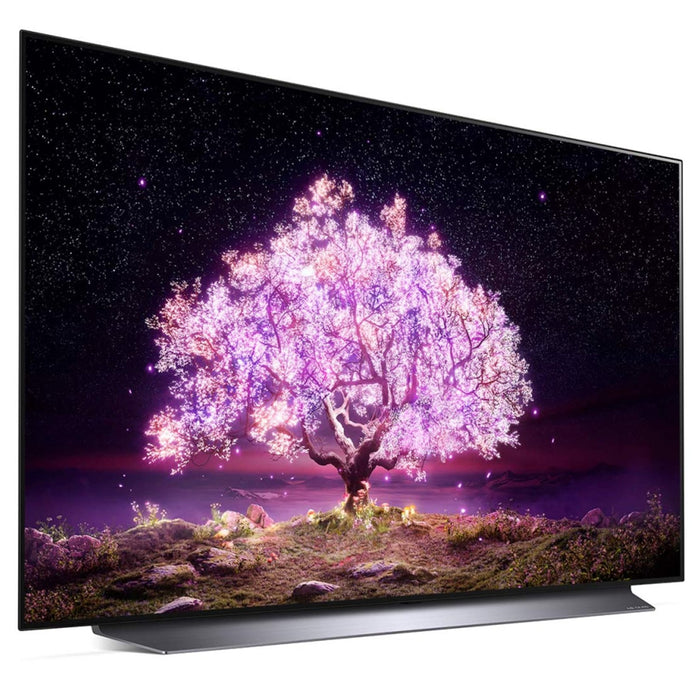 LG OLED65C1PUB 65 Inch 4K Smart OLED TV w/ AI ThinQ - Factory Refurbished (No Stand