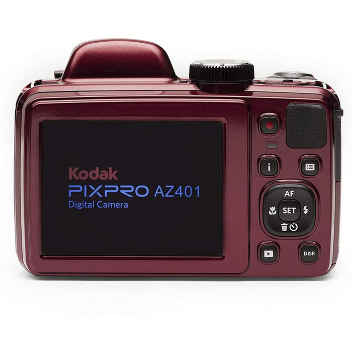 Kodak Pix Pro PIXPRO AZ401 16MP Digital Camera 3" LCD (Red)