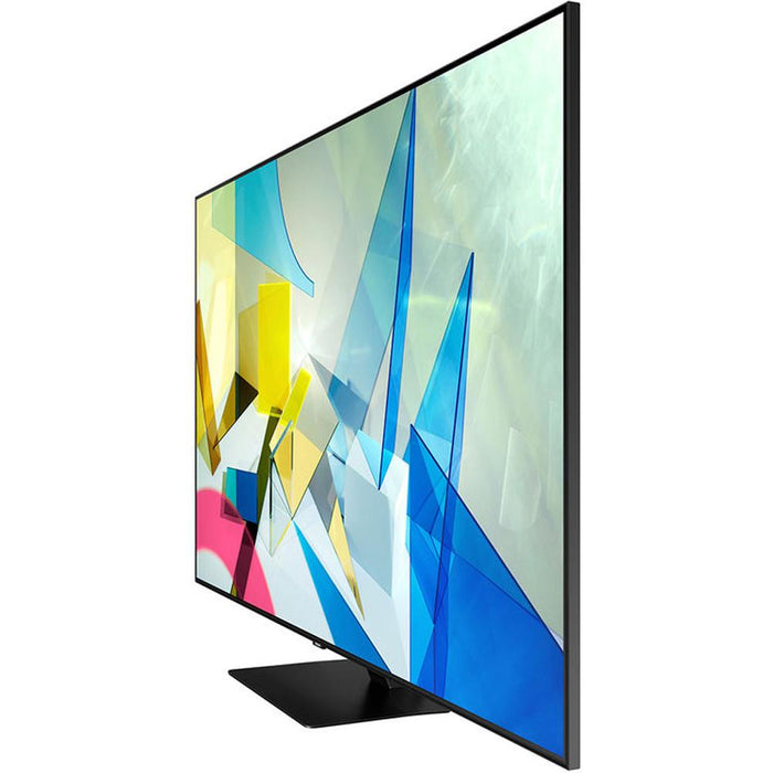 Samsung 75" Class Q80T QLED 4K UHD HDR Smart TV 2020 - Renewed with 1 Year Plan