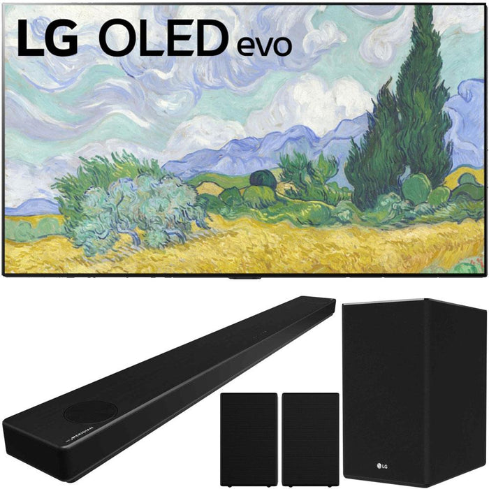 LG OLED65G1PUA 65" OLED evo Gallery TV (2021) Bundle with SP11RA Soundbar System