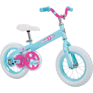 Huffy Grow 2 Go Kids Bike, Balance to Pedal + Tool Kit + 1 Year Protection Pack