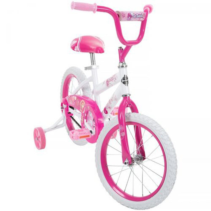 Huffy So Sweet 16 Inch Kids' Bike + Deco Gear Tool Kit + 1 Year Protection Pack
