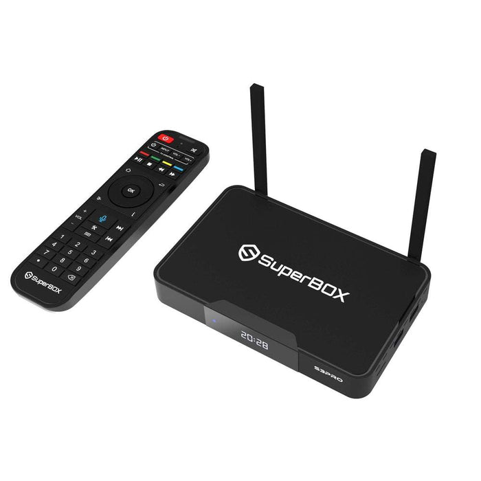 Superbox S3 Pro Dual Band Wi-Fi 2.4Ghz 5Ghz Supports 6K Video+Extended Warranty