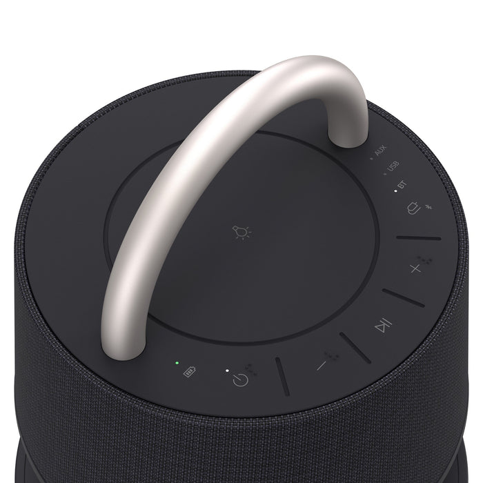 LG XBOOM 360 Portable Wireless Bluetooth Omnidirectional Speaker (Burgundy)