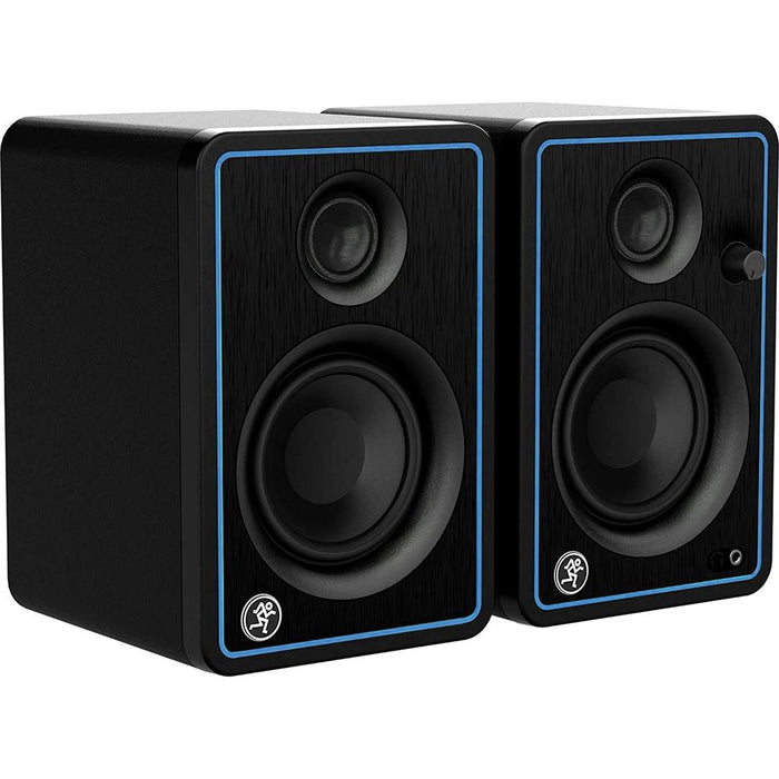 Mackie 3" Creative Reference Multimedia Studio Monitors Blue + Extended Warranty