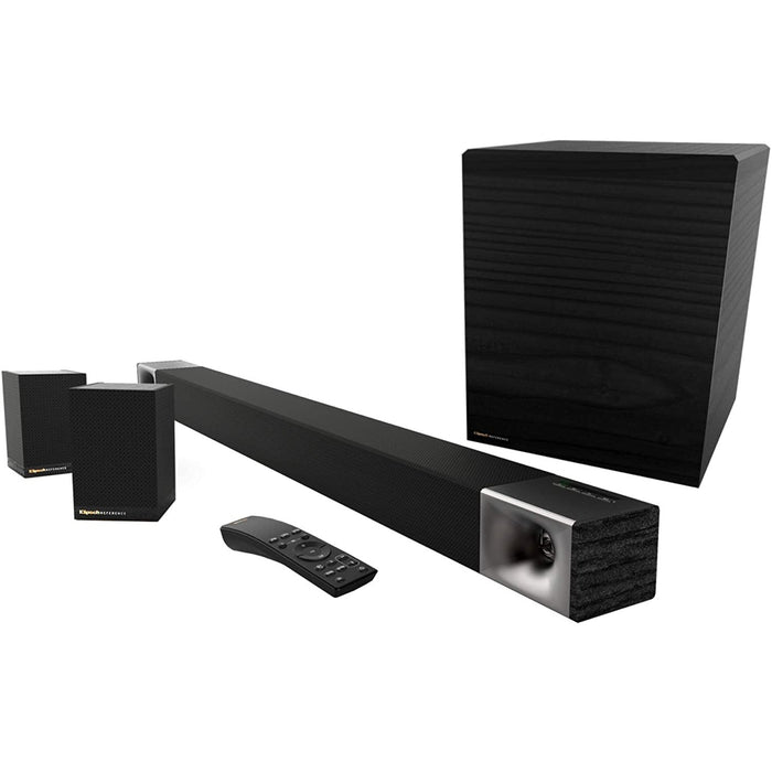 Klipsch Cinema 600 Sound Bar 5.1 System w/ Wall Mount Bracket & Extended Warranty Bundle