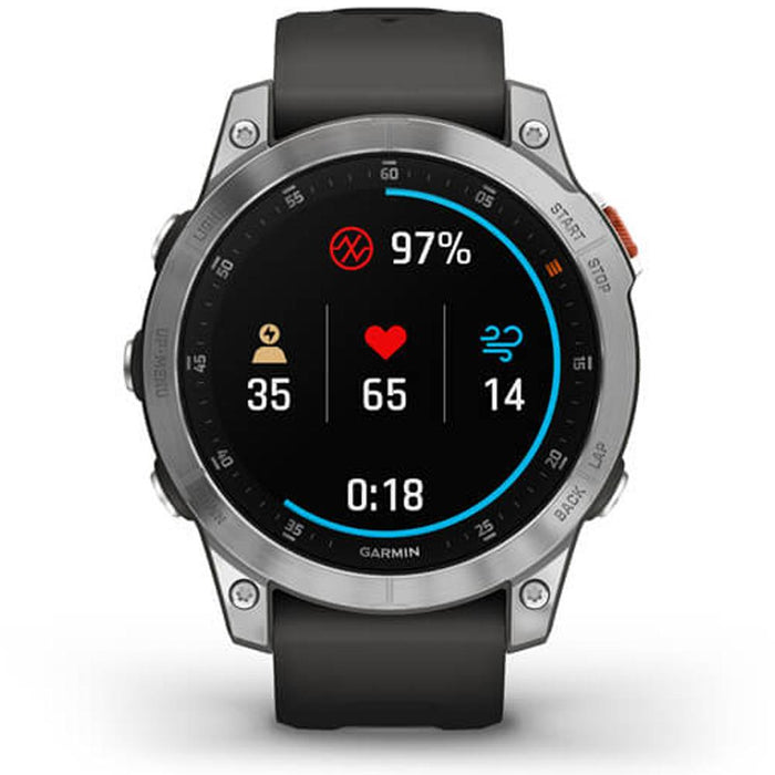 Garmin epix Gen 2 Premium Active Smartwatch Slate Steel with 2 Year Warranty