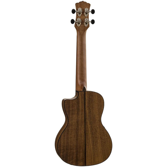 Luna High Tide Ukulele with Integrated Preamp and Gigbag, Right Handed - Satin Koa