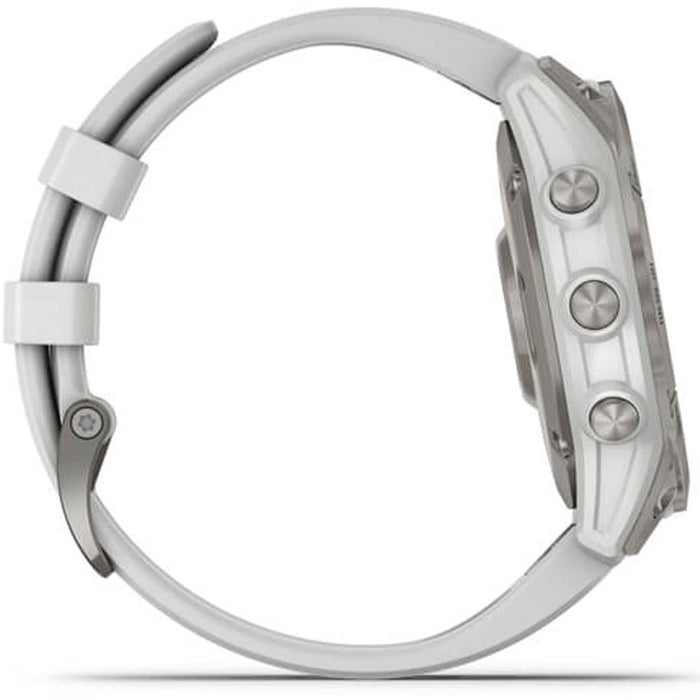 Garmin epix Gen 2 Premium Active Smartwatch White Titanium with 2 Year Warranty