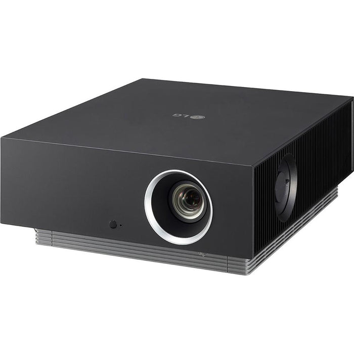 LG AU810PB 4K UHD Smart Dual Laser CineBeam Projector w/ Screen +Warranty Bundle