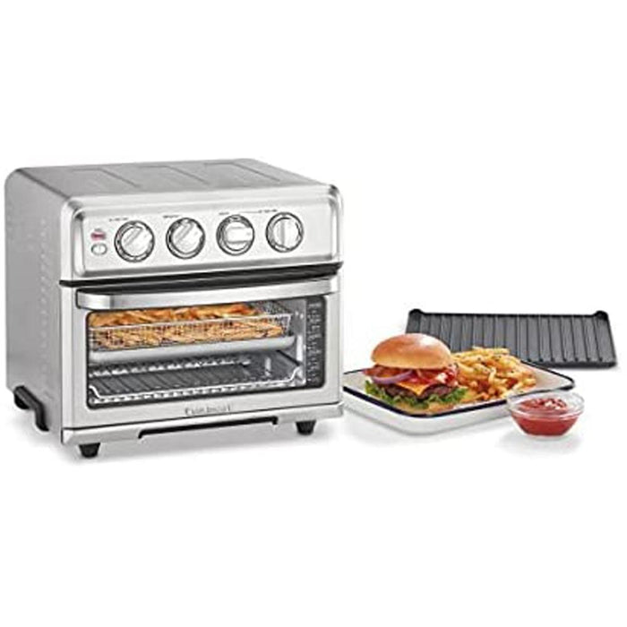 Cuisinart TOA-70 AirFryer Toaster Oven w/ Grill, Stainless Steel + 6pc Knife Set