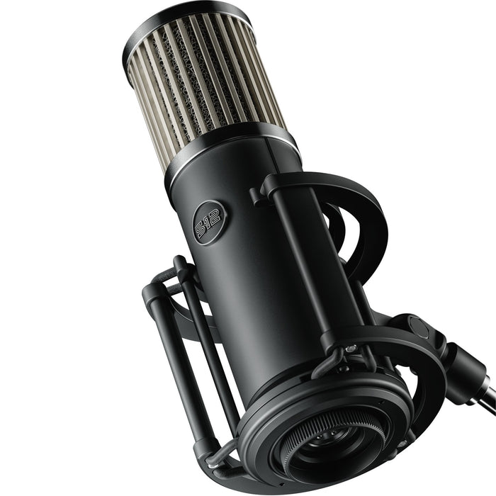 512 Audio Skylight Large Diaphragm Condenser XLR Microphone with Pop Filter and Shockmount