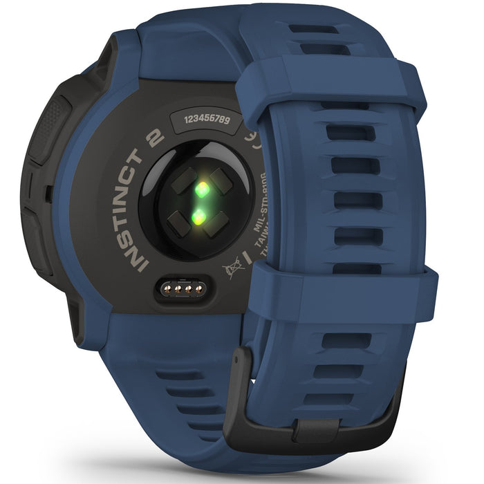 Garmin Instinct 2 Solar Smartwatch, Tidal Blue
