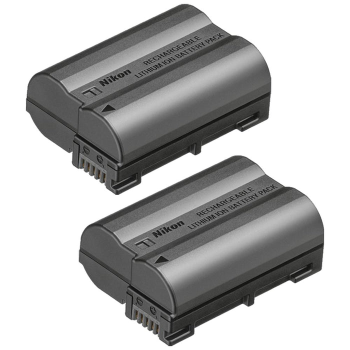 Nikon EN-EL15c Rechargeable Li-ion Battery (2-Pack) w/ 64GB Memory Bundle