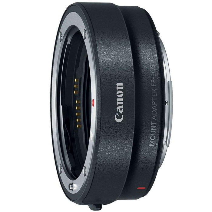 Canon Lens Mount Adapter EF-EOS R Adapts EF and EF-S to EOS R +Accessories Bundle