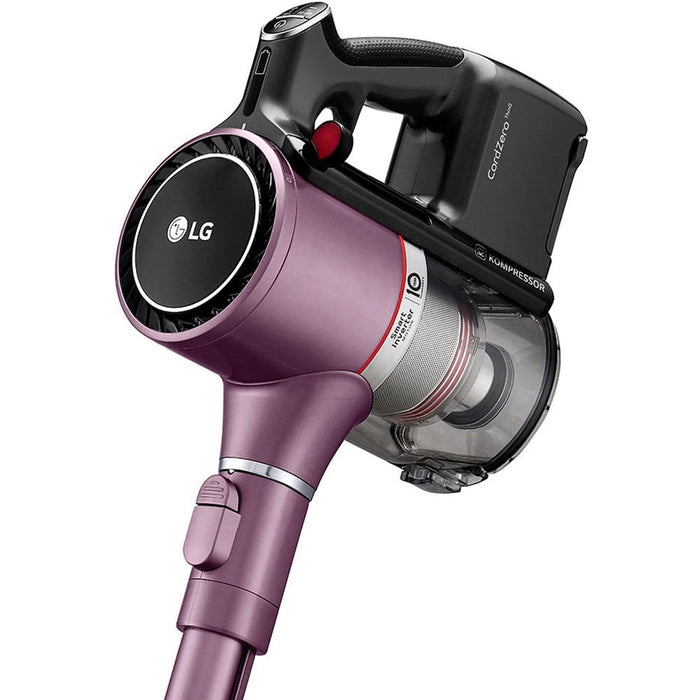LG CordZero A9 Kompressor Stick Vacuum with Power Mop Wine with 2 Year Warranty