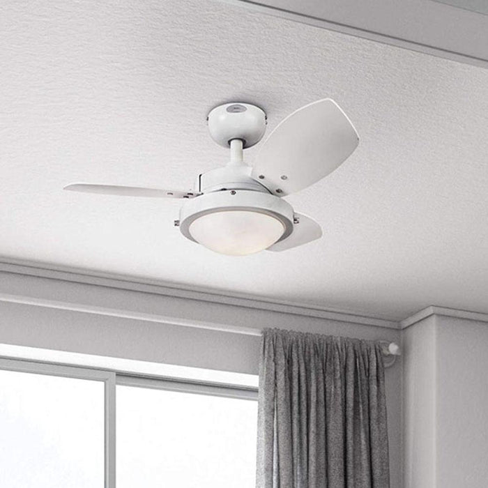 Westinghouse Wengue 30-Inch Indoor Ceiling Fan with LED Light Fixture - 7233300 - Open Box