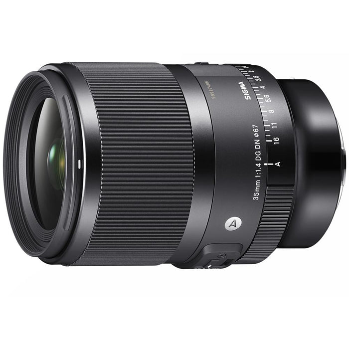 Sigma 35mm F1.4 DG DN Art Lens For Sony E-Mount Mirrorless Cameras + 64GB Card