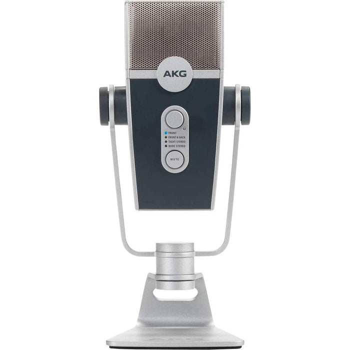AKG Lyra USB Microphone Ultra-HD Quality + Microphone Wind Screen and Warranty
