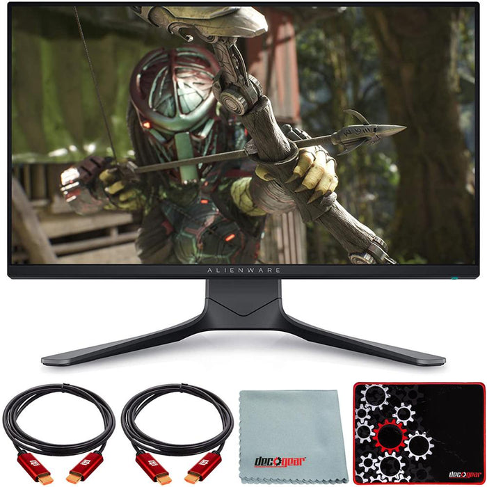 Alienware 24.5-inch 240Hz Gaming Monitor with Mouse Pad Bundle