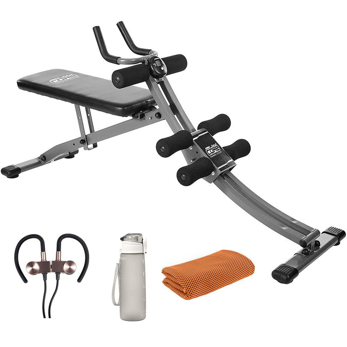 Stamina 3-in-1 Modular Core Training System with Earbuds Bundle