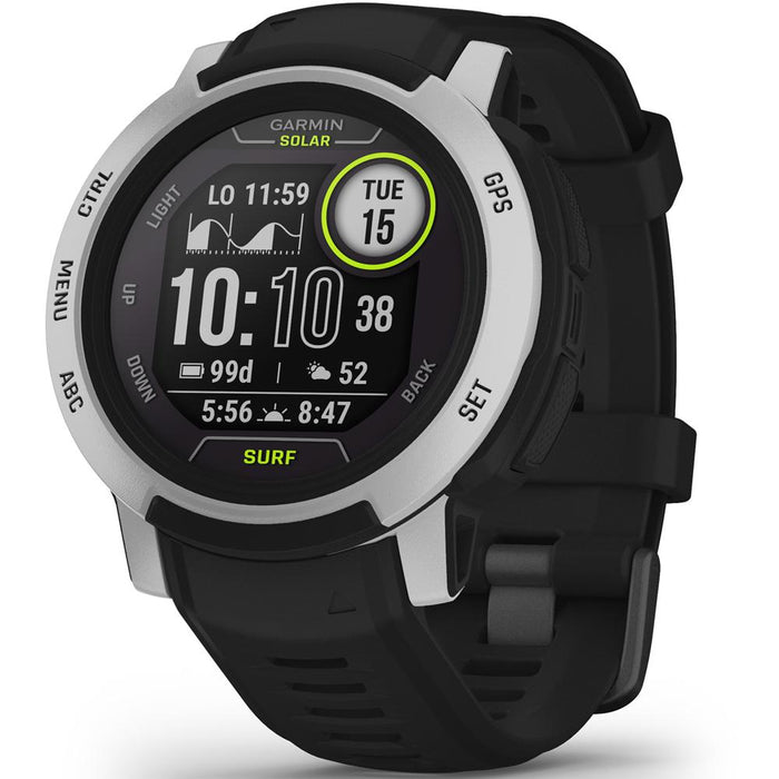 Garmin Instinct 2 Solar Smartwatch, Surf Edition, Bells Beach + Accessories Bundle