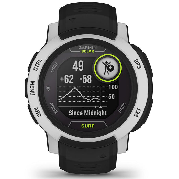 Garmin Instinct 2 Solar Smartwatch, Surf Edition, Bells Beach + Accessories Bundle