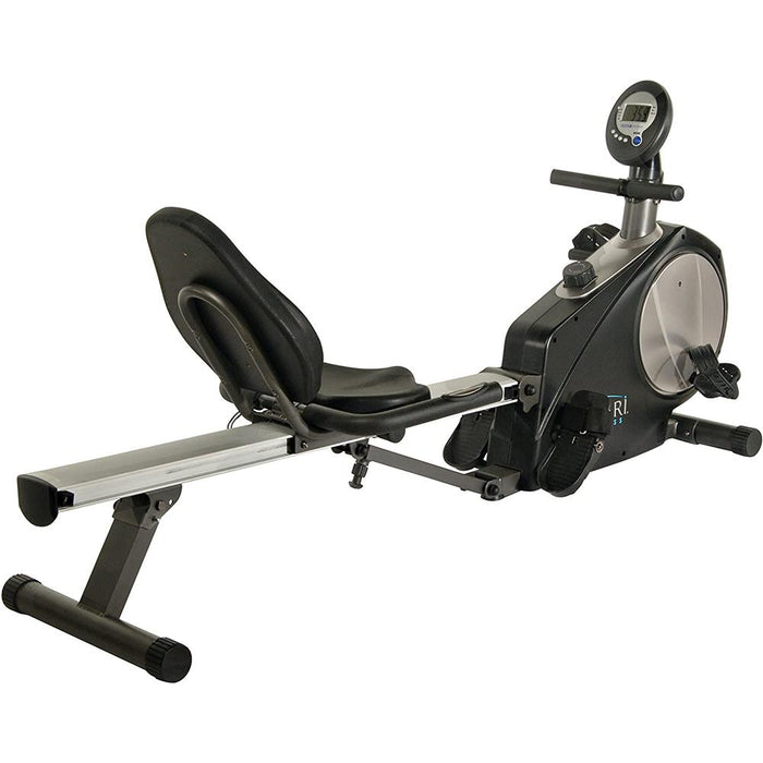 Stamina Avari A150-335 Conversion II Rower/Recumbent Bike, Black + Massage Gun Bundle