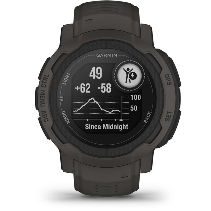 Garmin Instinct 2 GPS Smartwatch/Fitness Tracker Graphite with 2 Year Warranty