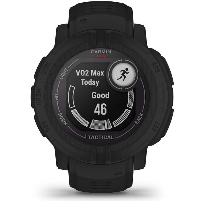 Garmin Instinct 2 Solar Smartwatch Tactical Edition Black with 2 Year Warranty