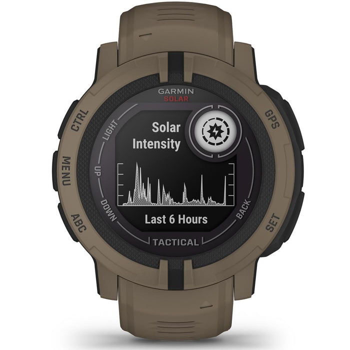 Garmin Instinct 2 Solar Smartwatch Tactical Edition Coyote Tan + 2 Year Warranty