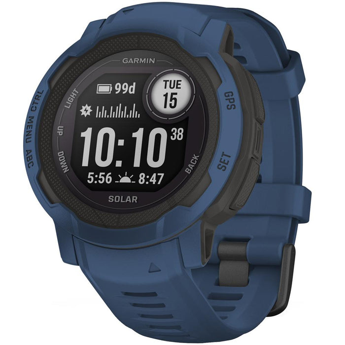 Garmin Instinct 2 Solar Smartwatch Tidal Blue with 2 Year Warranty