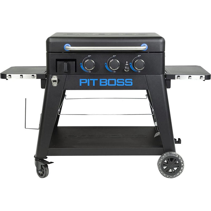 Pit Boss Portable 3-Burner Lift-Off Griddle, PB3BGD2 w/ Warranty +Accessories Bundle