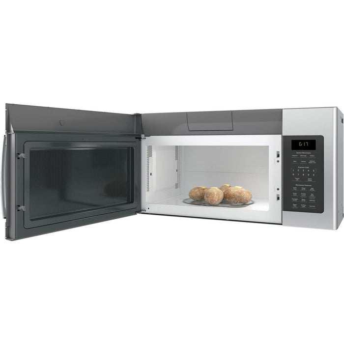 GE 1.7 Cu. Ft. Over-the-Range Sensor Microwave Oven, Stainless Steel