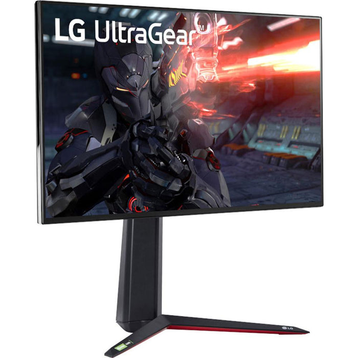 LG  27" UltraGear 4K UHD Nano IPS 1ms 144Hz G-Sync Gaming Monitor (Open Box)